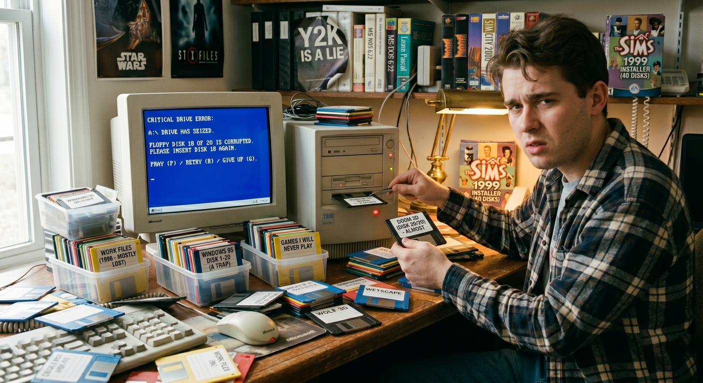 Saving Your Life’s Work on a Floppy Disk