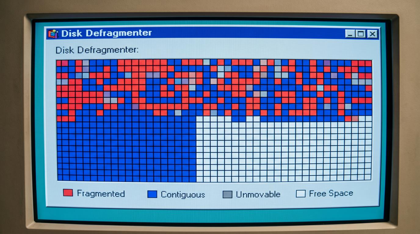 Watching the Blocks Move in Disk Defragmenter