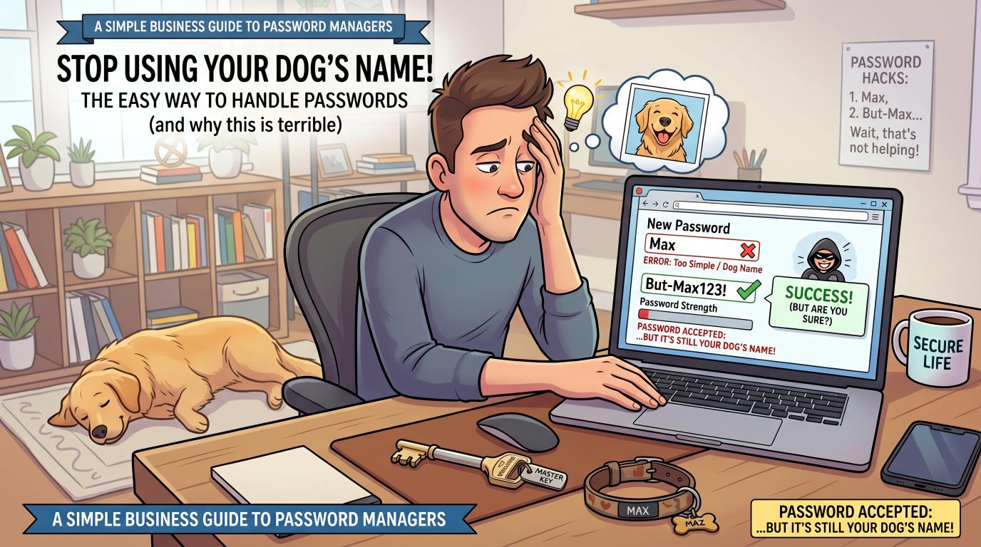Stop Using Your Dog’s Name: The Easy Way to Handle Passwords