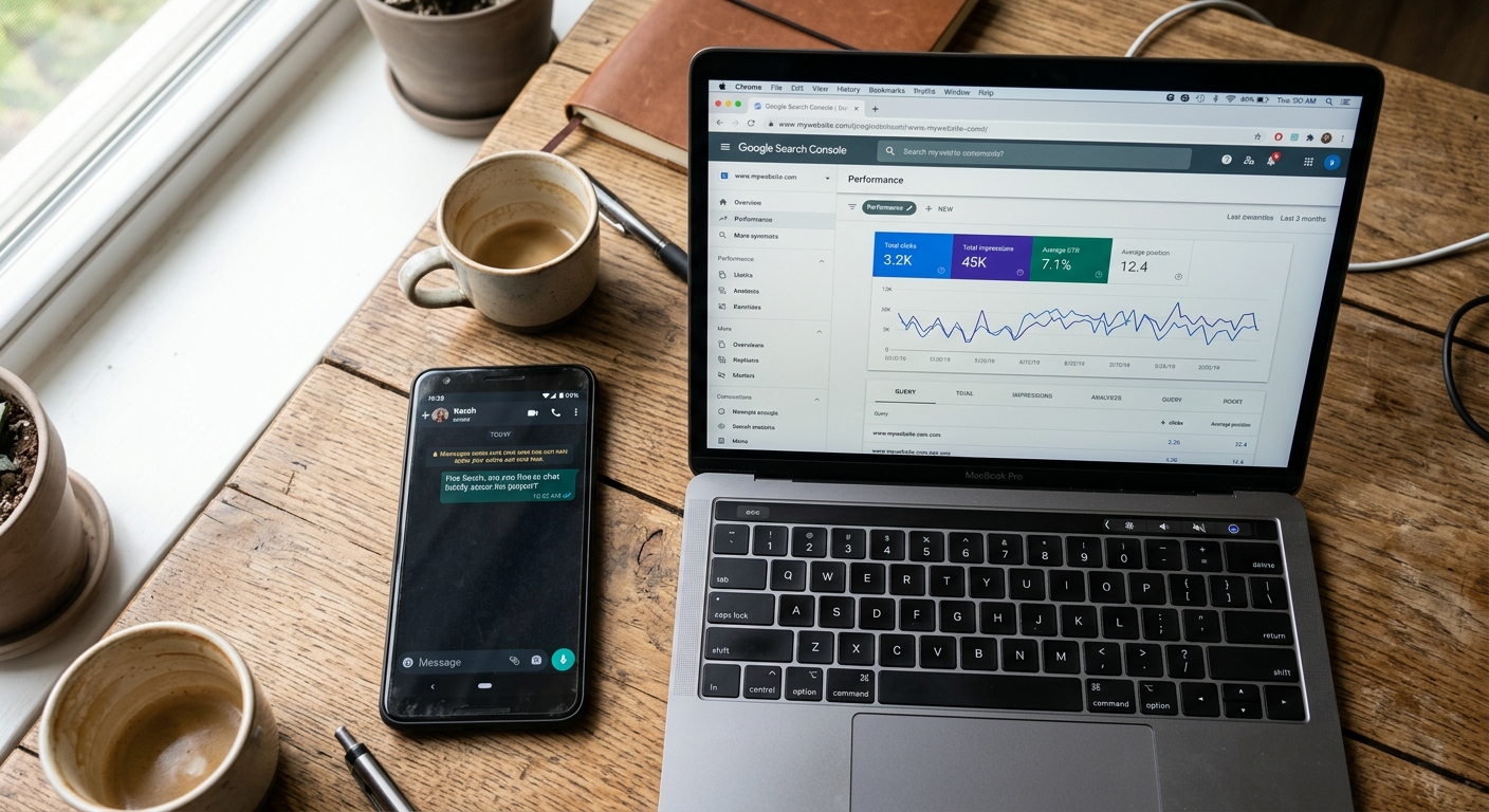 The "Left on Read" Problem: Why Google Knows Your Page Exists But Won't Reply