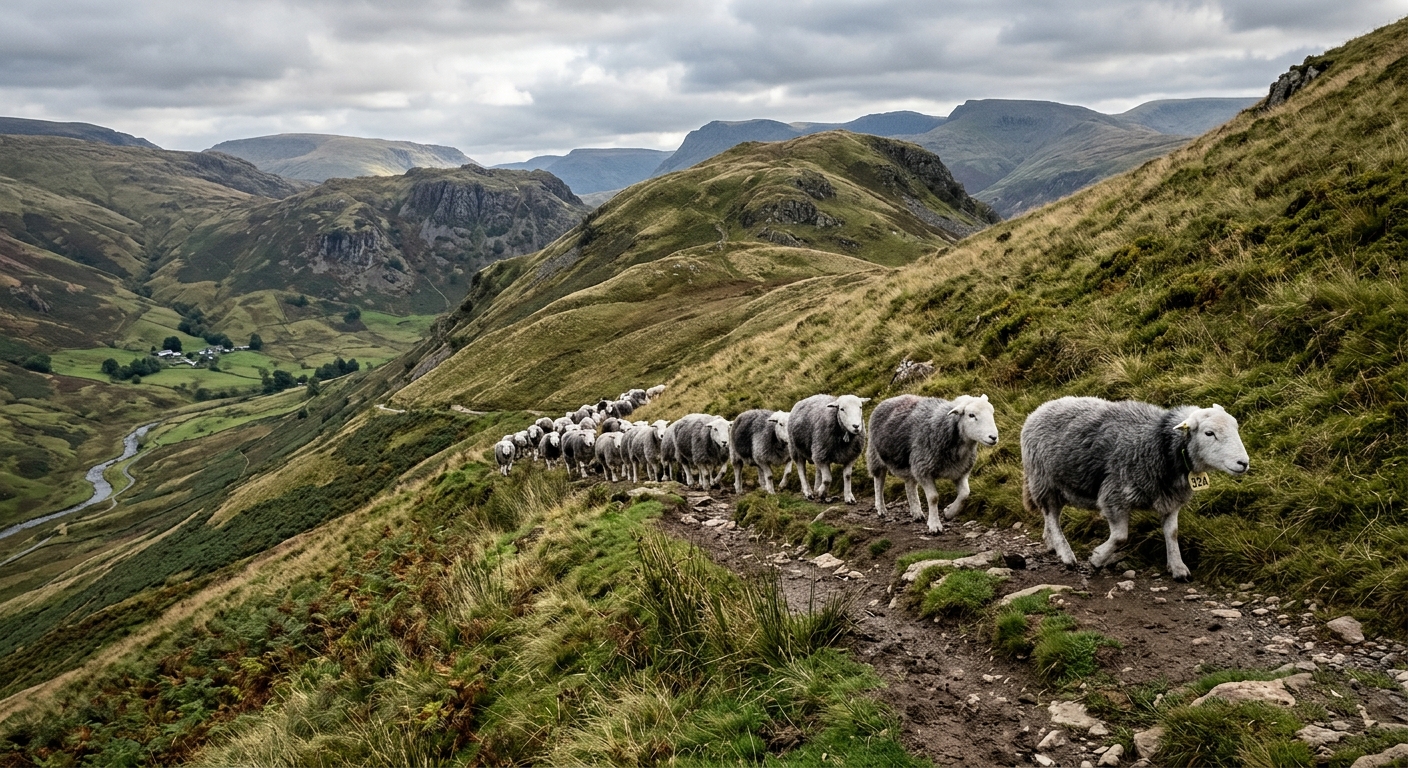 What Sheep Tracks Know That You Don't