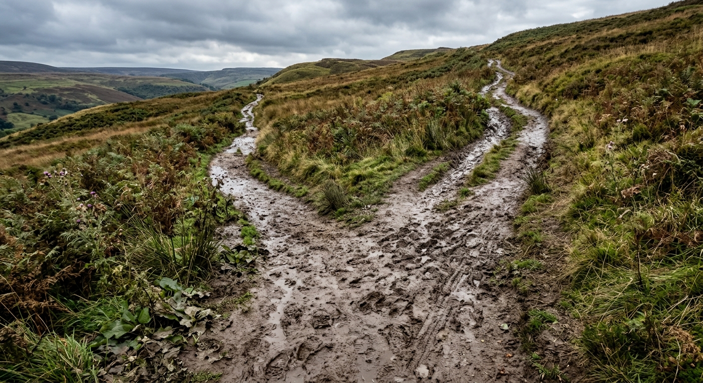 Why Footpaths Split When Nobody Admits the Original Got Eroded
