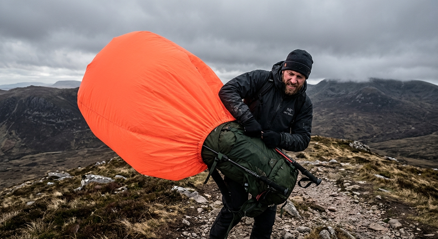 Rucksack Covers: Solving Wet Gear by Carrying More Stuff
