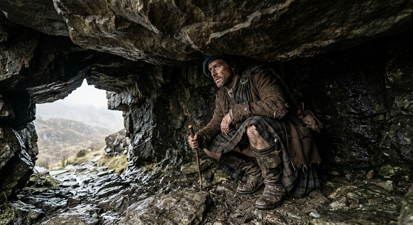 Loch Beoraid and Prince Charlie's Cave: When a Fugitive Needed Water and a Hiding Place in the Same Glen