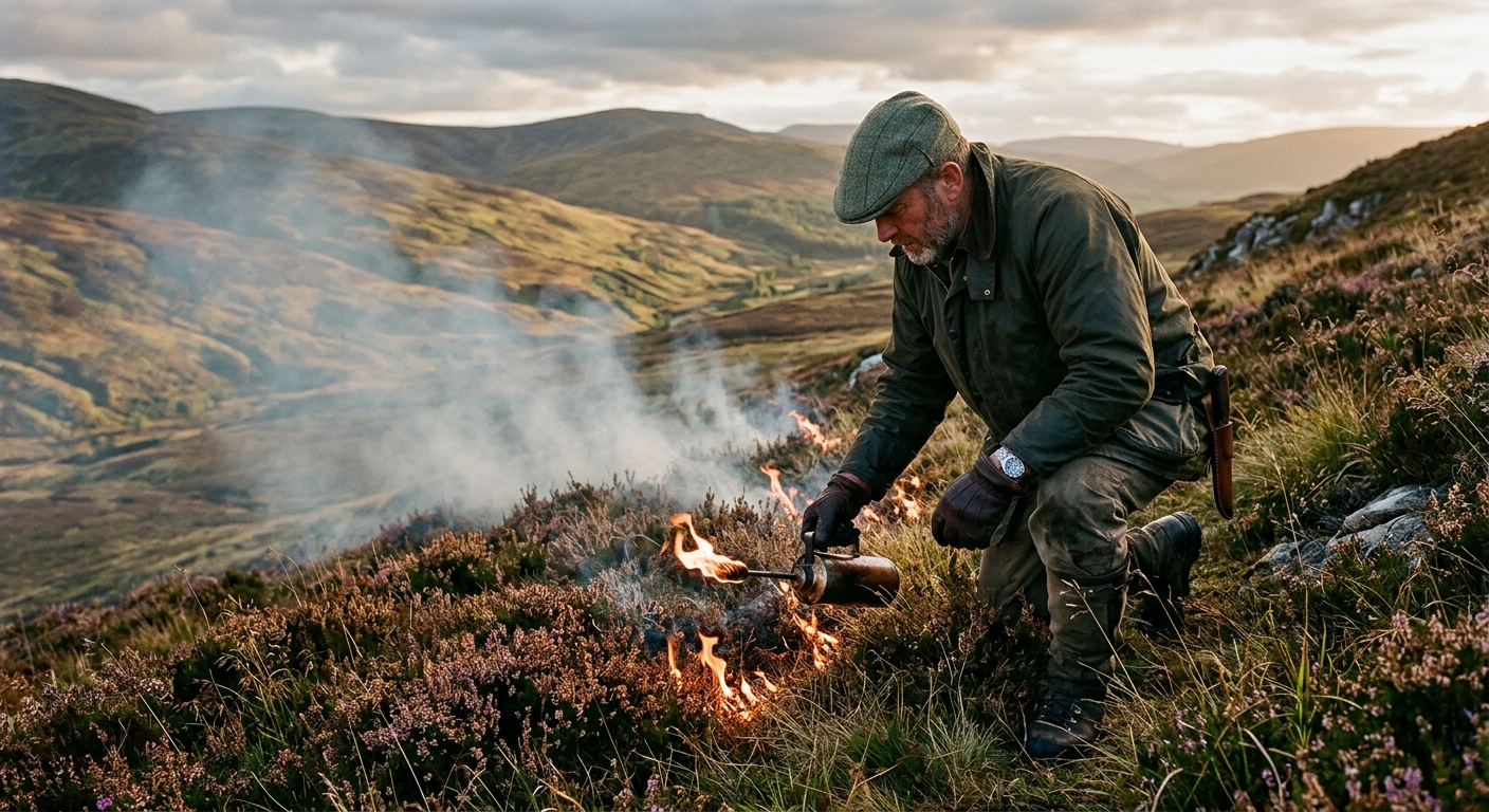 The Heather Age Map: How Grouse Moor Burning Creates a Patchwork Landscape