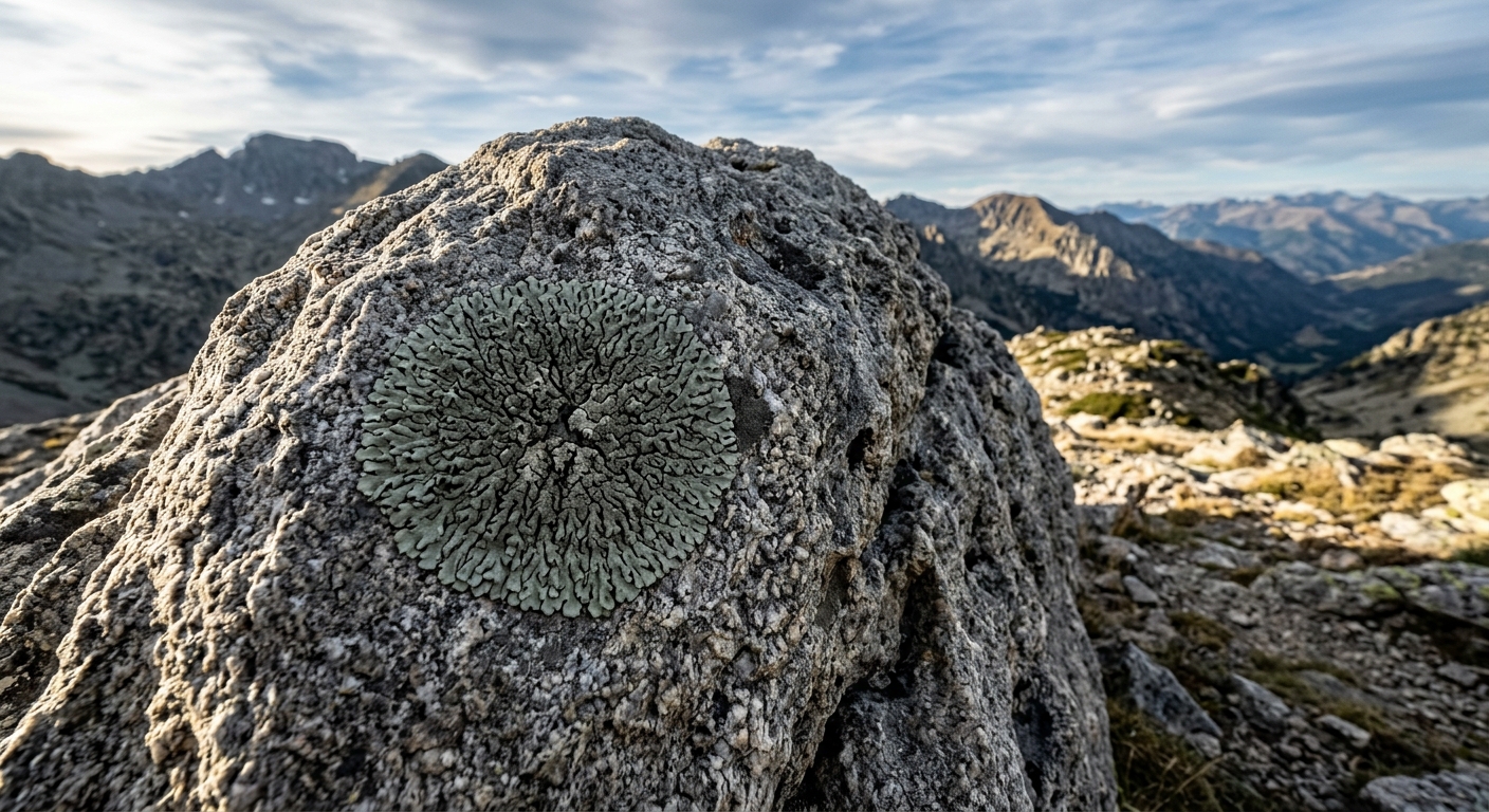 The Lichen Growth Rate: When a Patch the Size of Your Palm Might Be Centuries Old