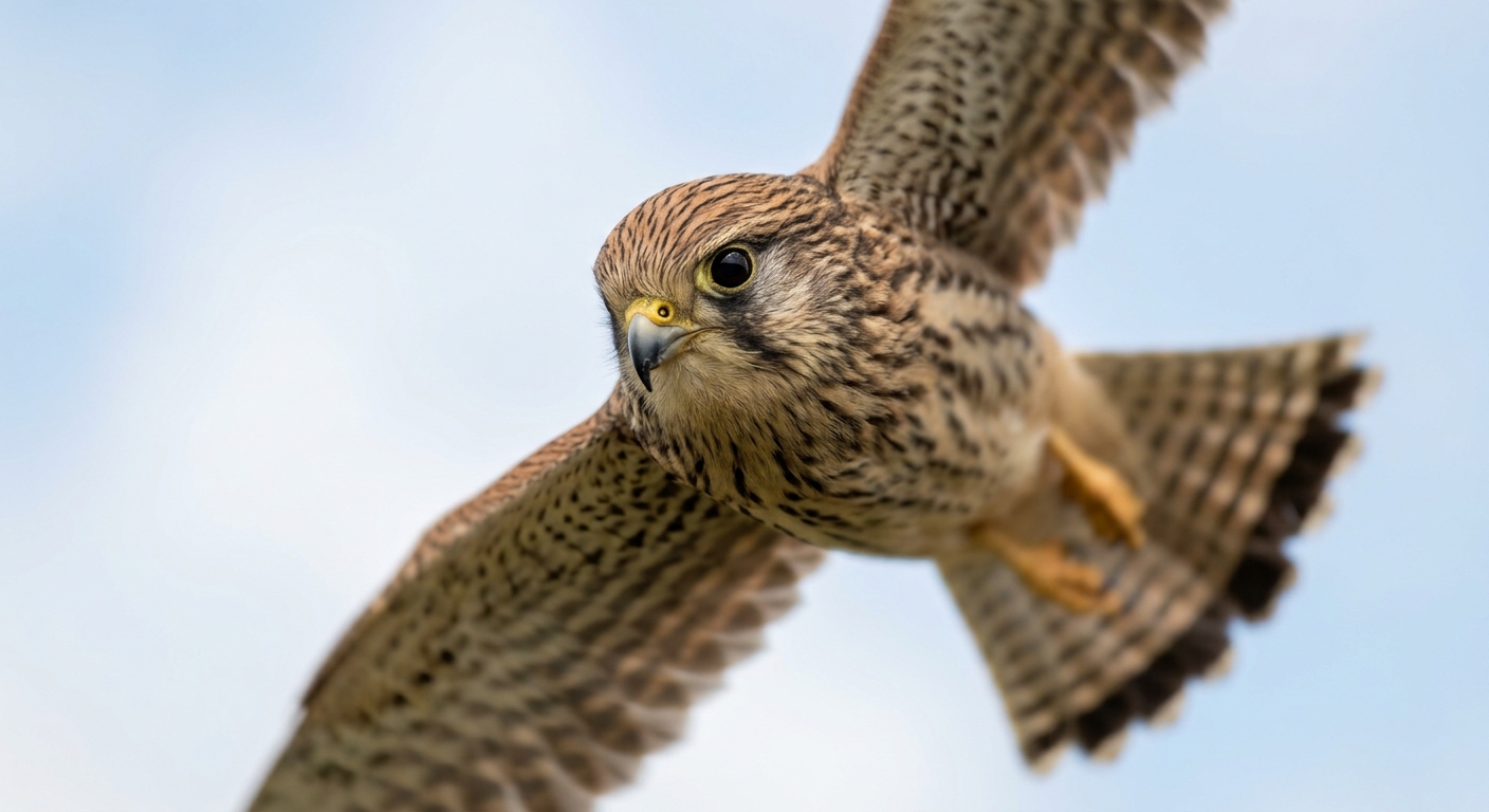 The Kestrel Hover Problem: When a Falcon Holds Position Like It's Nailed to the Sky