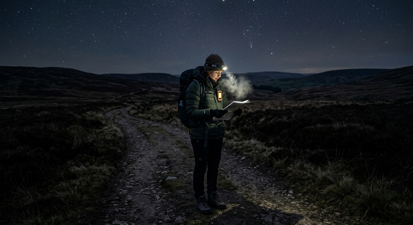 Walking After Dark: Kit, Navigation & Night Hiking Tips
