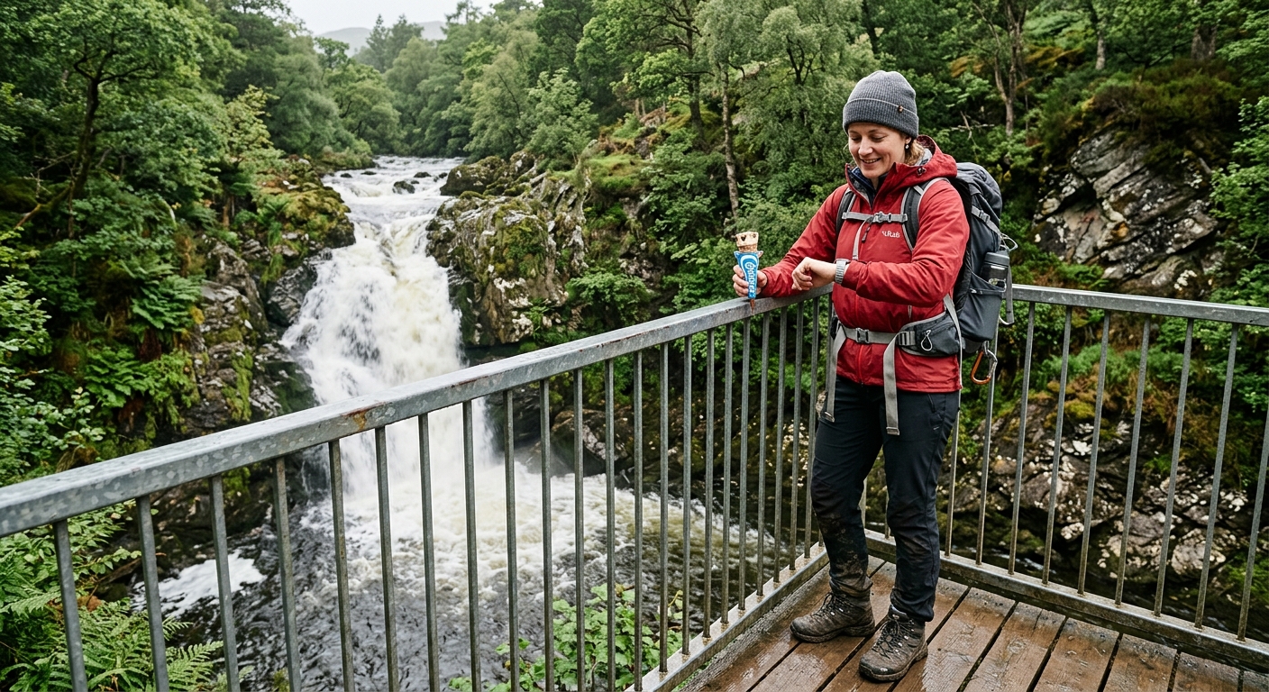 Skelwith Force: Where Tourist Coaches Stop for Five Minutes and Leave