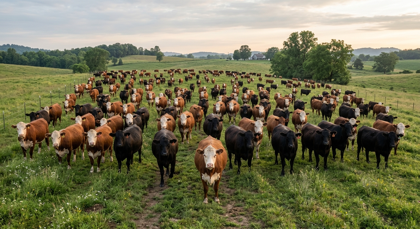 The Staring Contest: What Cattle Curiosity Actually Looks Like