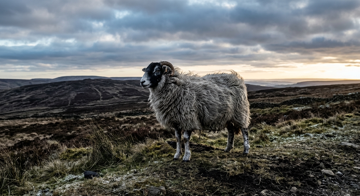 Lonk Sheep: Hardy, Horned, and Not Proven Wanderers