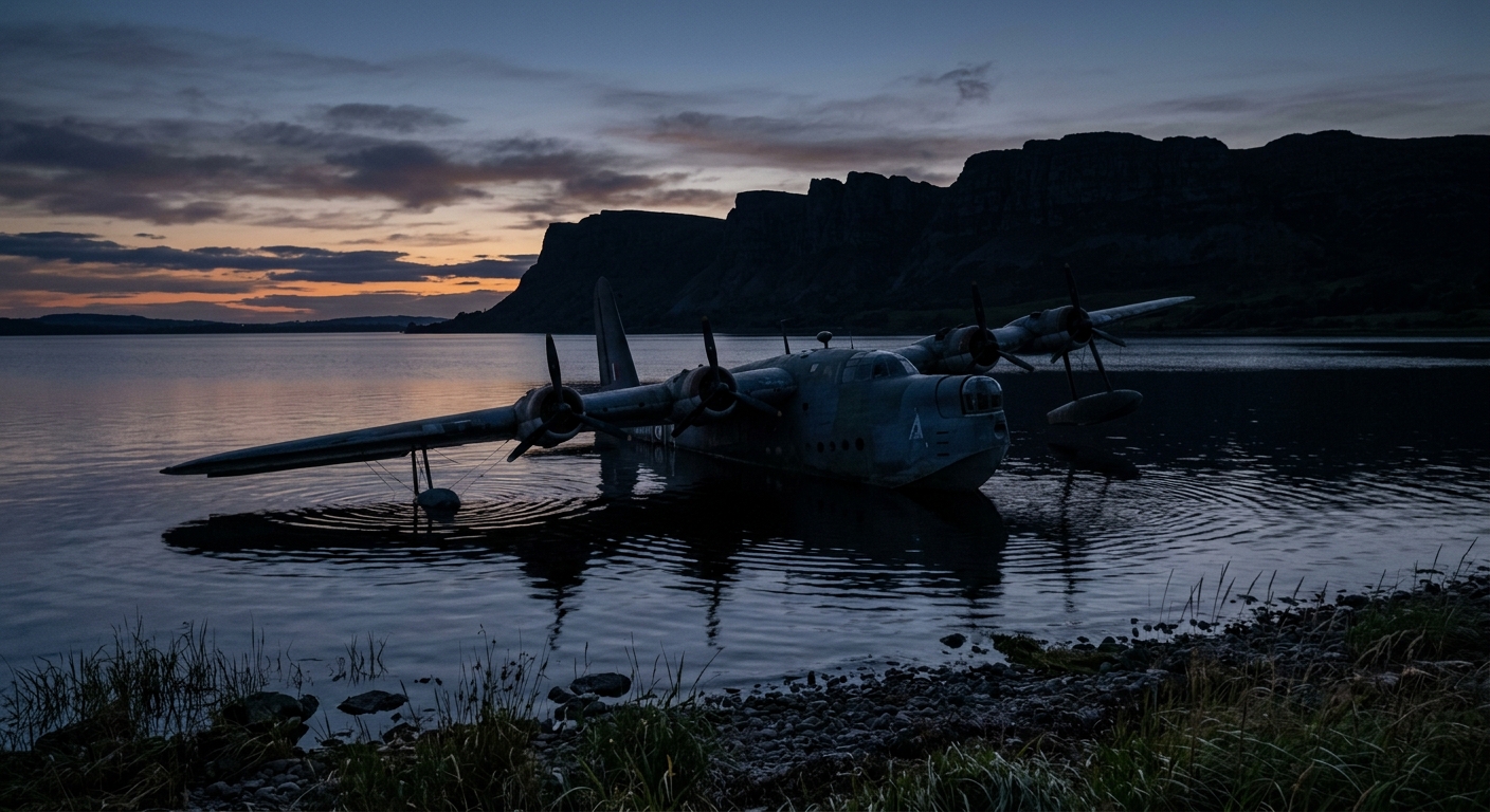 When a Sunderland Fell From the Sky Over Lough Erne