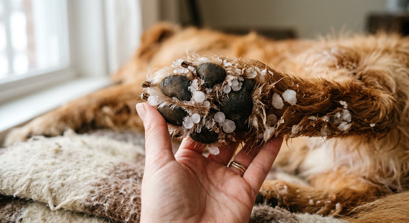Road Grit, Snow and Your Dog's Paws: Winter Walk Checks