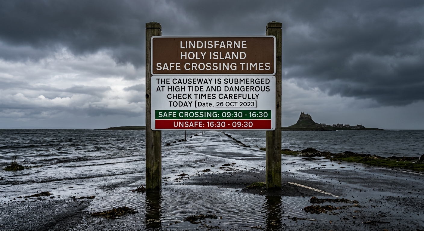 Holy Island's Two Crossings: Why the Road Timetable Doesn't Cover the Walkers' Route